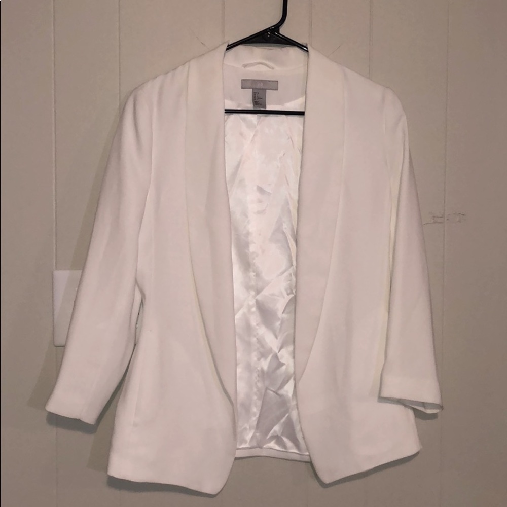 White blazer